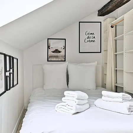 Appartement Paisible Et Central Rivoli Paris Exterior foto